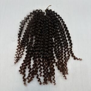 12" Soft Curly Twisted Double Ended Extension Synthetic 20 Pieces {LL}